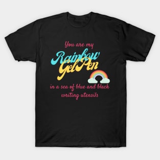 Pen15 Rainbow Gel Pen Funny T-Shirt